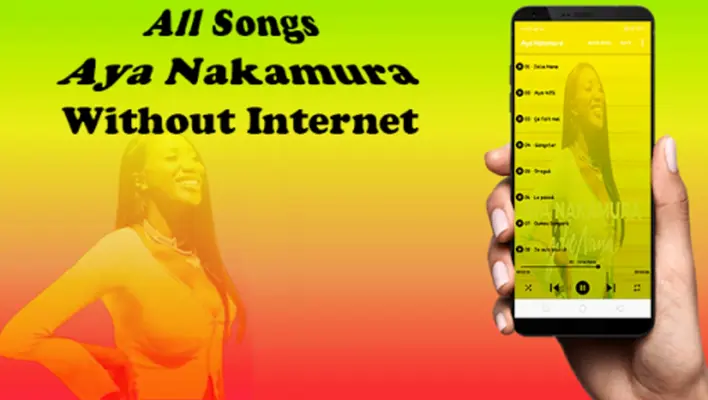 Songs Aya Nakamura - Jolie Nana Offline android App screenshot 2